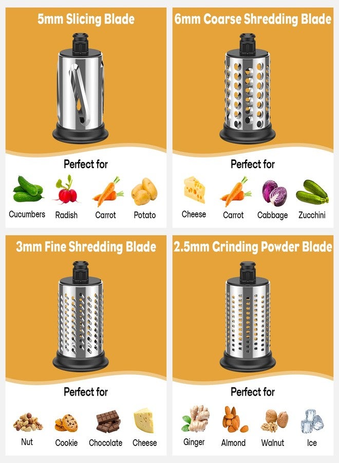 GVODE Meat Grinder & Stainless Steel Slicer Shredder Attachment for KitchenAid Stand Mixer, Meat Grinder Attachment with Sausage Stuffing Set and Cheese Grater, For KitchenAid Mixer Attachments - Image 5